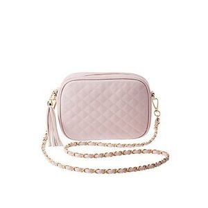Pink/purple Purse with gold